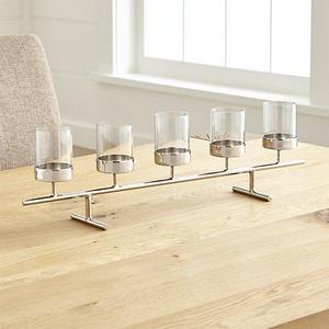 Asta Silver Tealight Centerpiece