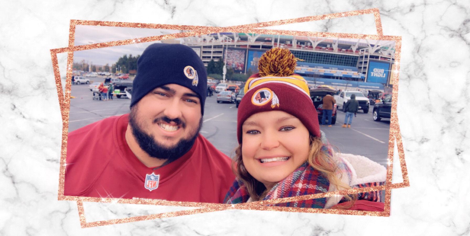 Hannah’s First Redskins Game