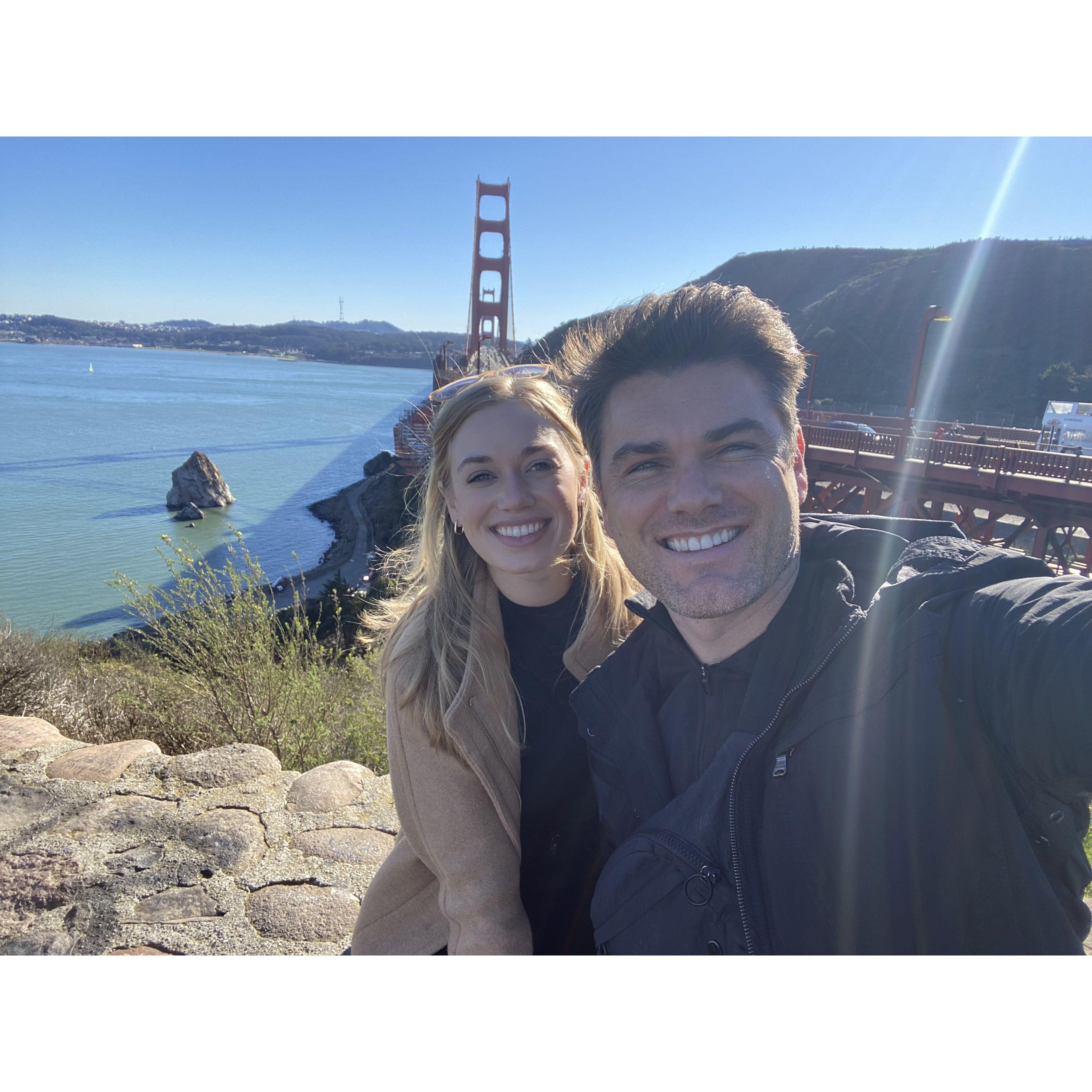 Bri was super nervous about her first business trip to a tech conference for her new job at Environmental Defense Fund. So Josh turned it into an amazing roadtrip and adventure on the way there!