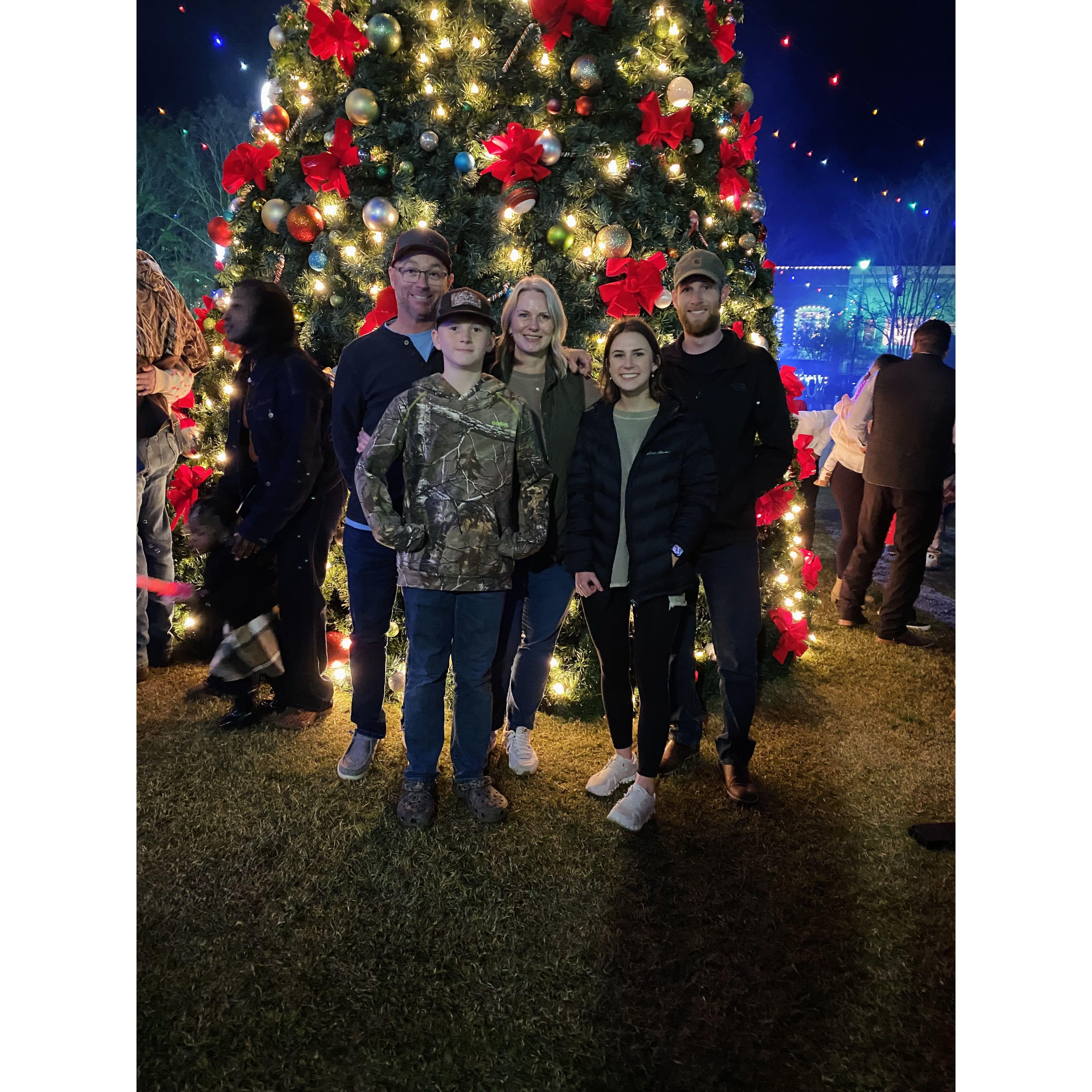 Christmas festivities, December