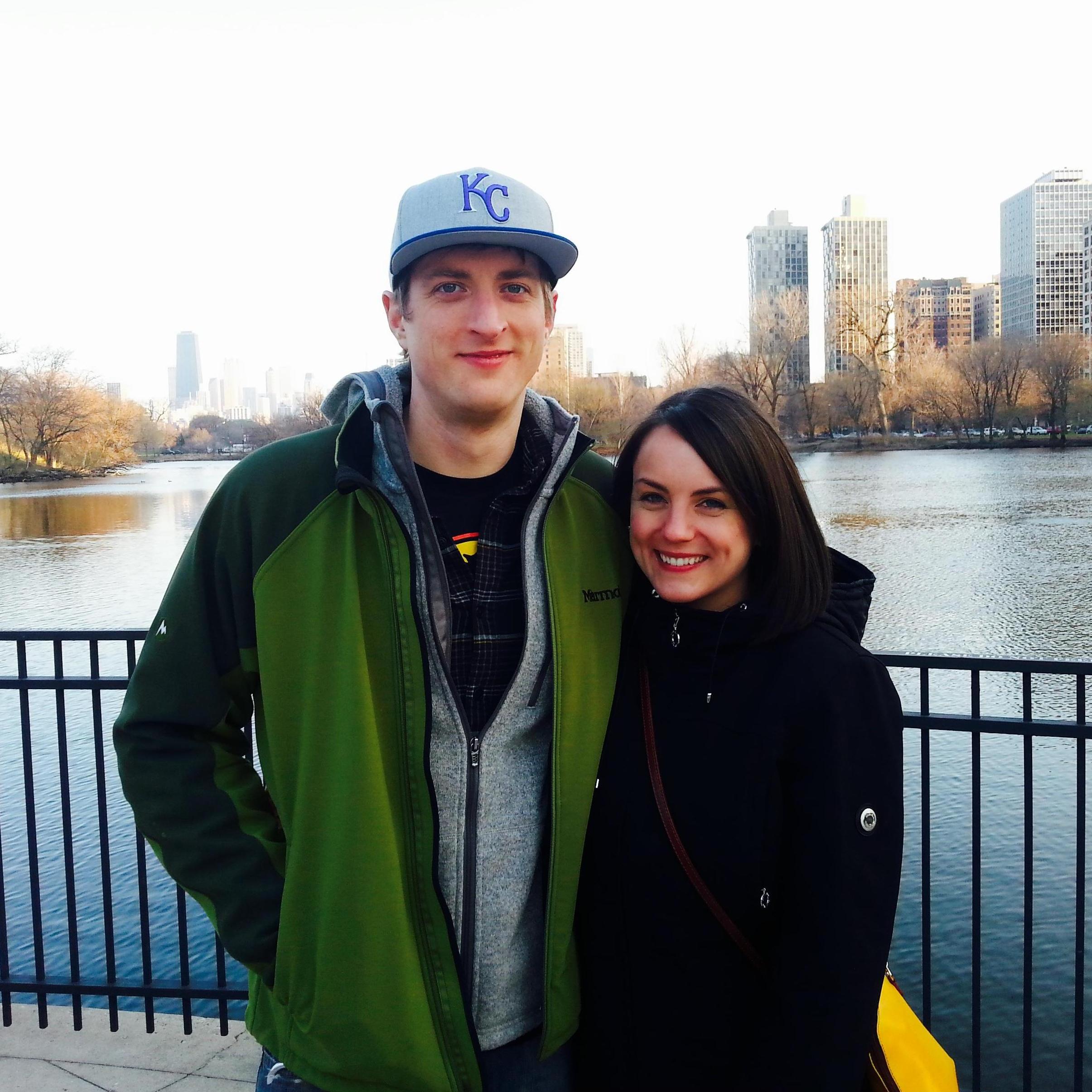 In Chicago -- the city where we met!