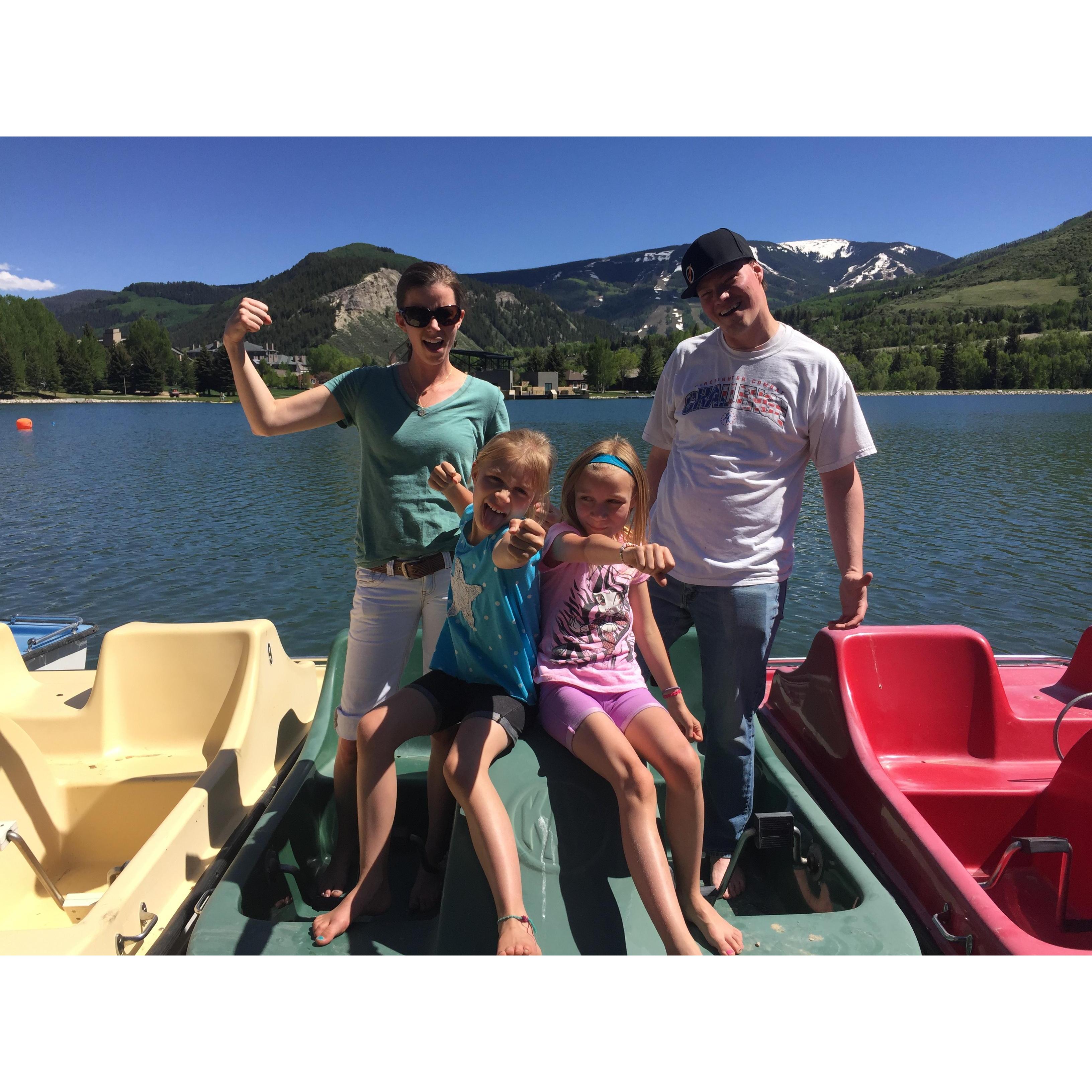 The first time all 4 of us spent the day together.