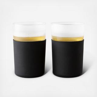 Freezable Beer glass, Set of 2