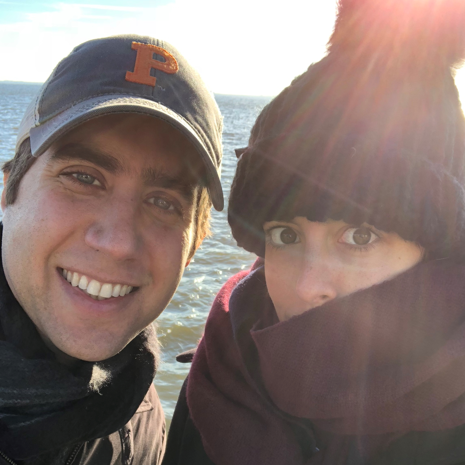 Battery Park, Charleston SC - Visiting Hannah's grandparents for her grandfather's 90th birthday!