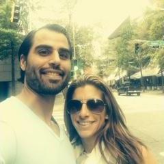 This was in Atlanta, we had been dating for a couple months