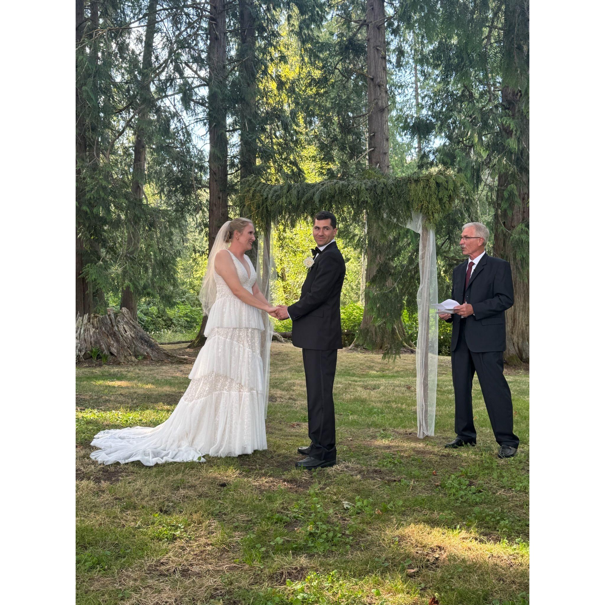 What beautiful vows if I do say so myself