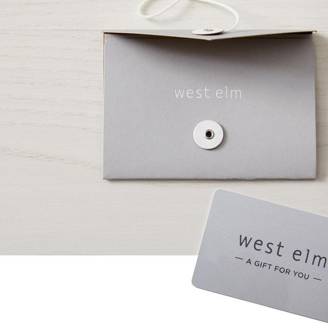 $100 West Elm gift card