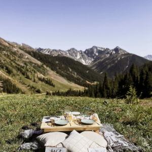Mountain Picnic and local treats in the alps!