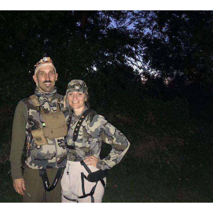 John took Laura hunting!!
