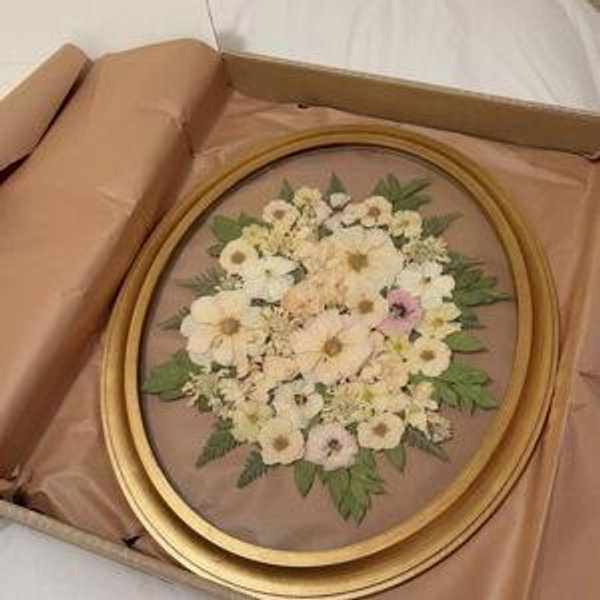 Pressed Floral Frame