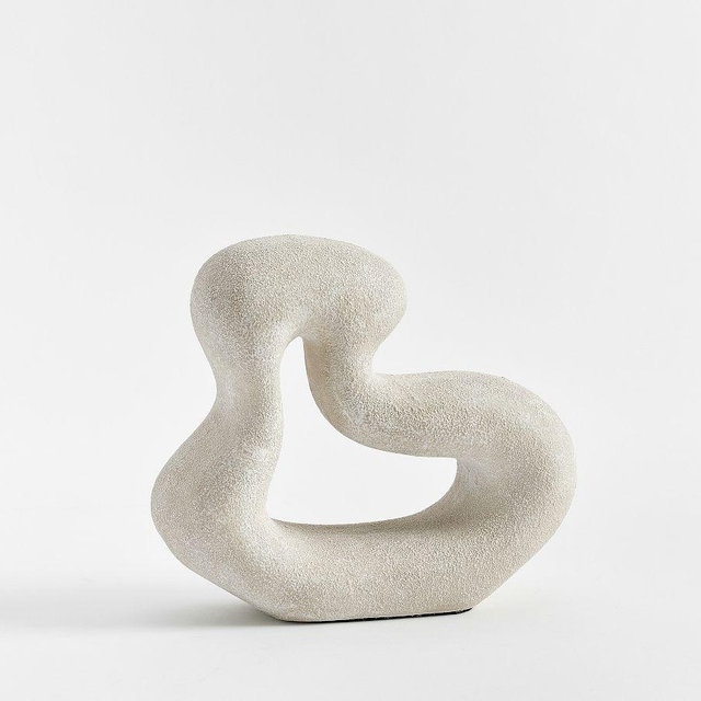 Colton Object, White Finish