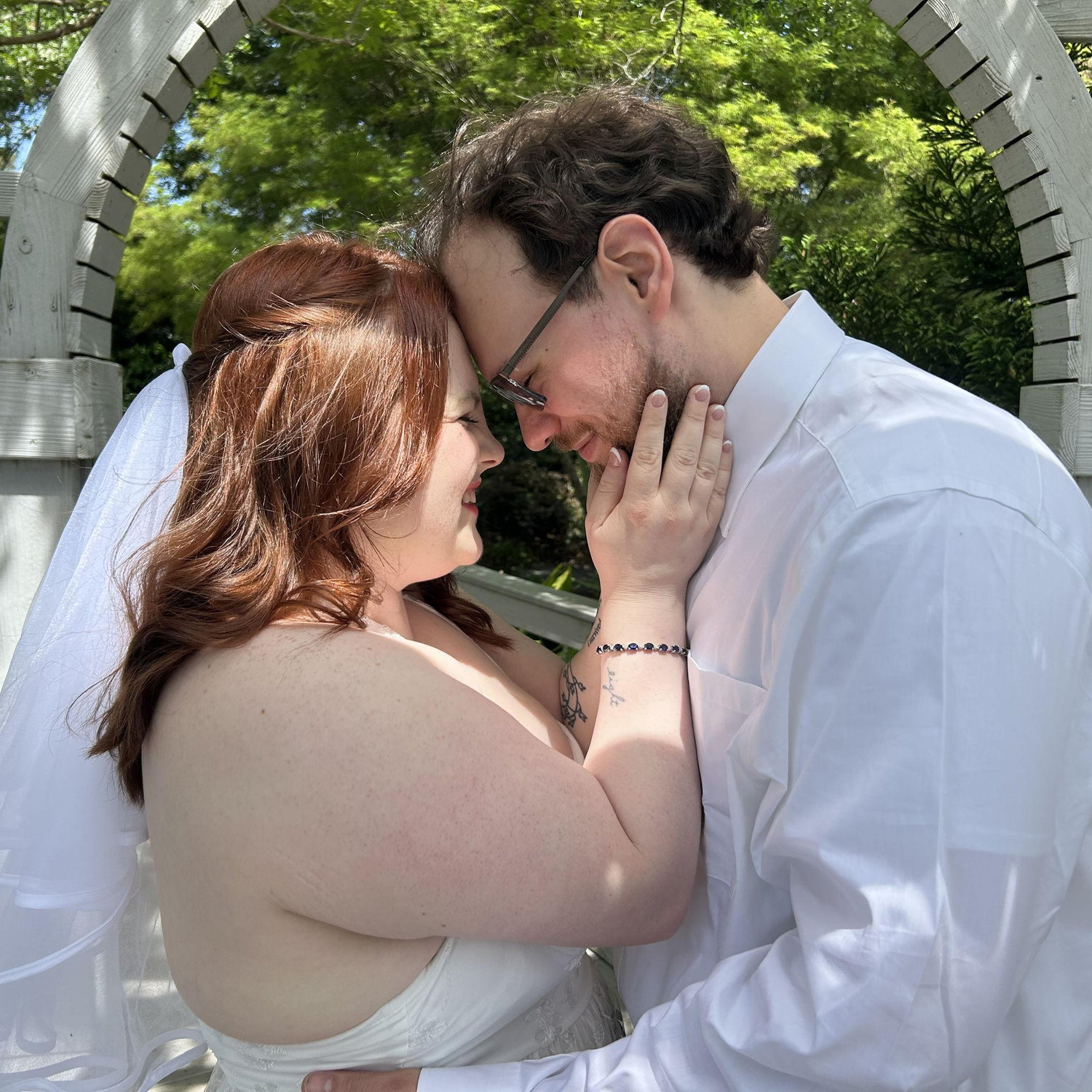 Bob's favorite picture from the wedding.