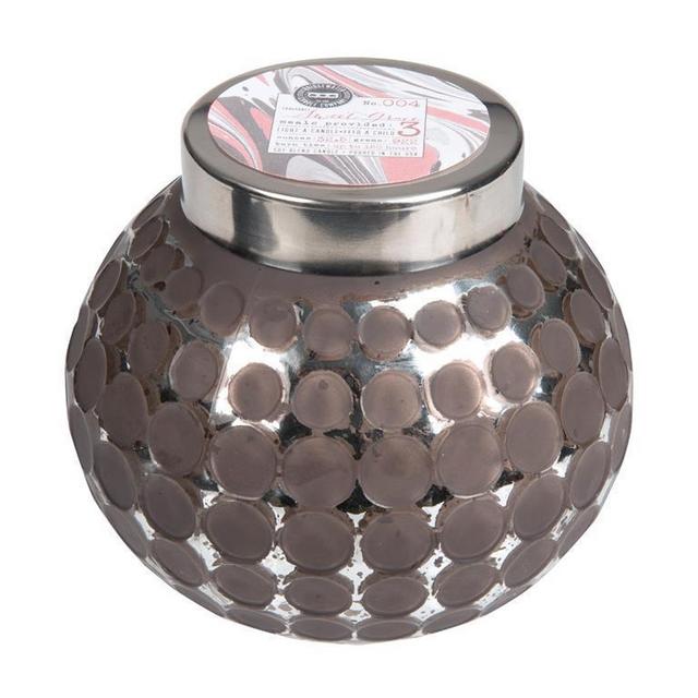 Sweet Grace LG Grey Metalic Candle #004