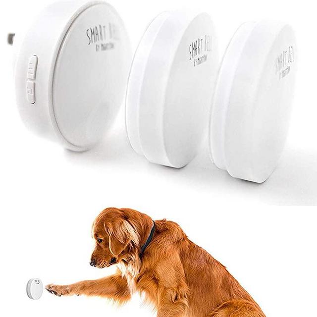 Mighty Paw Smart Bell 2.0, Dog Potty Communication Doorbell, Super-Light Press Button Doorbell