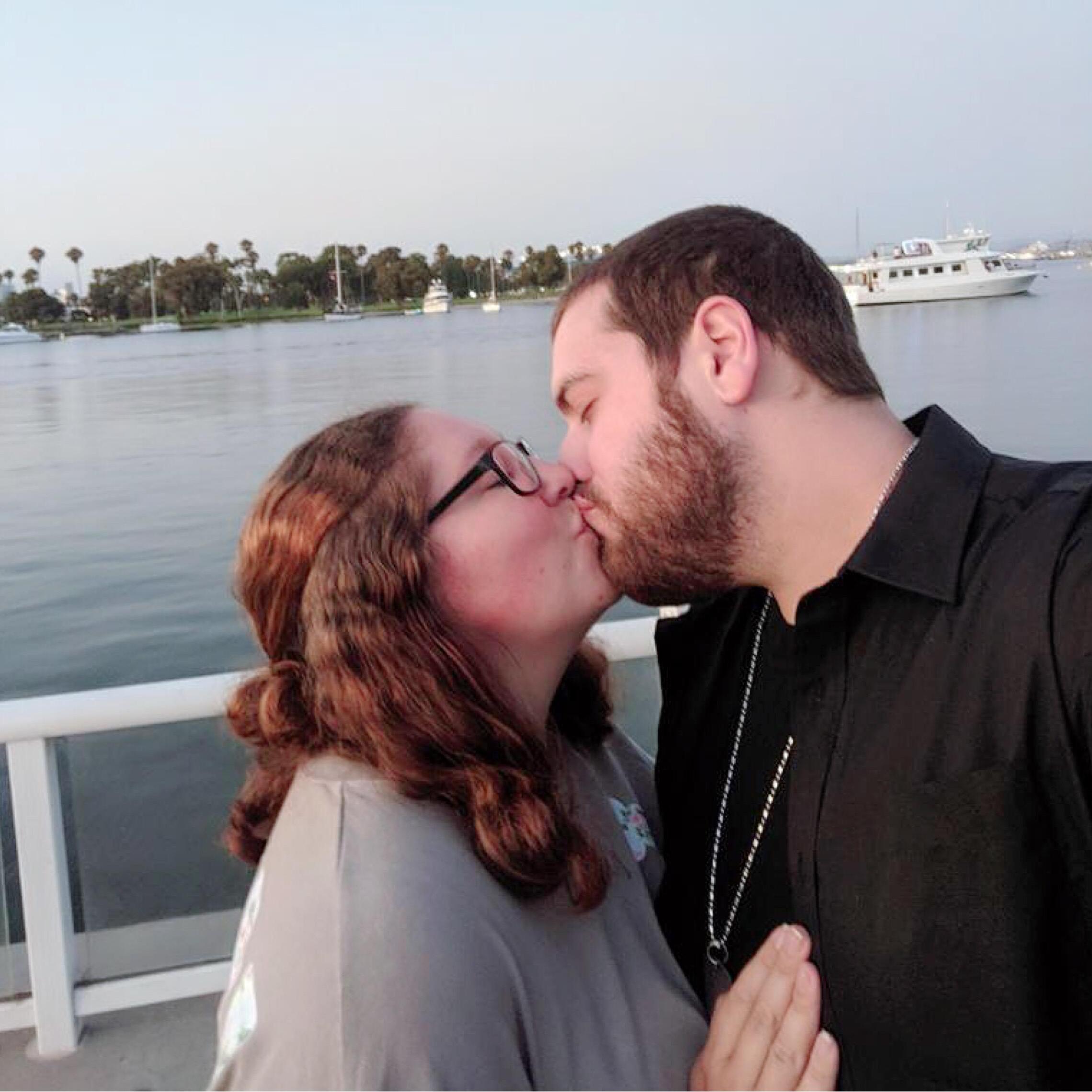 Kissin in Coronado, CA