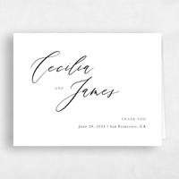 White Wedding Thank You - Seville Landscape
