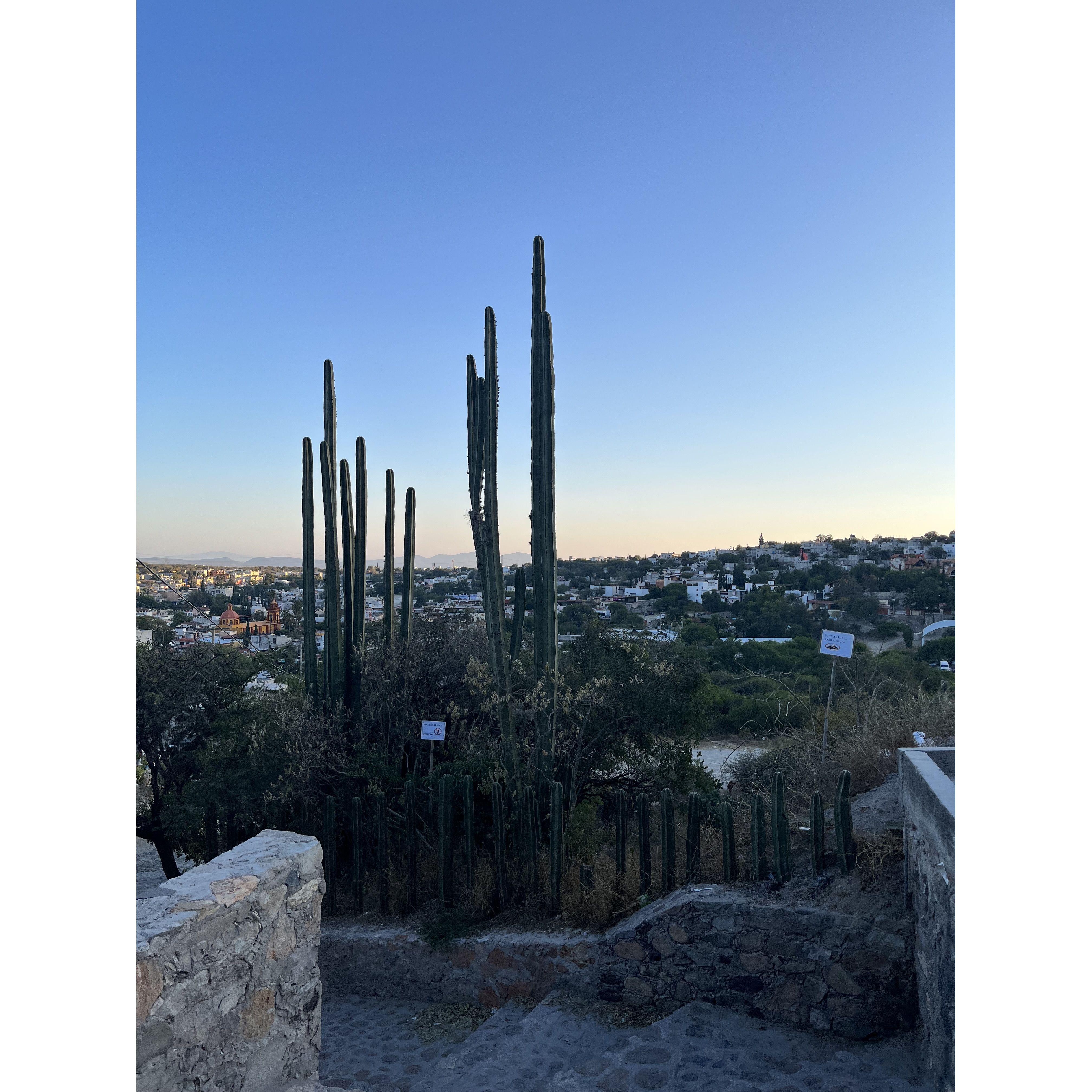 Pena del Bernal, a small town outside of Santiago de Queretaro 