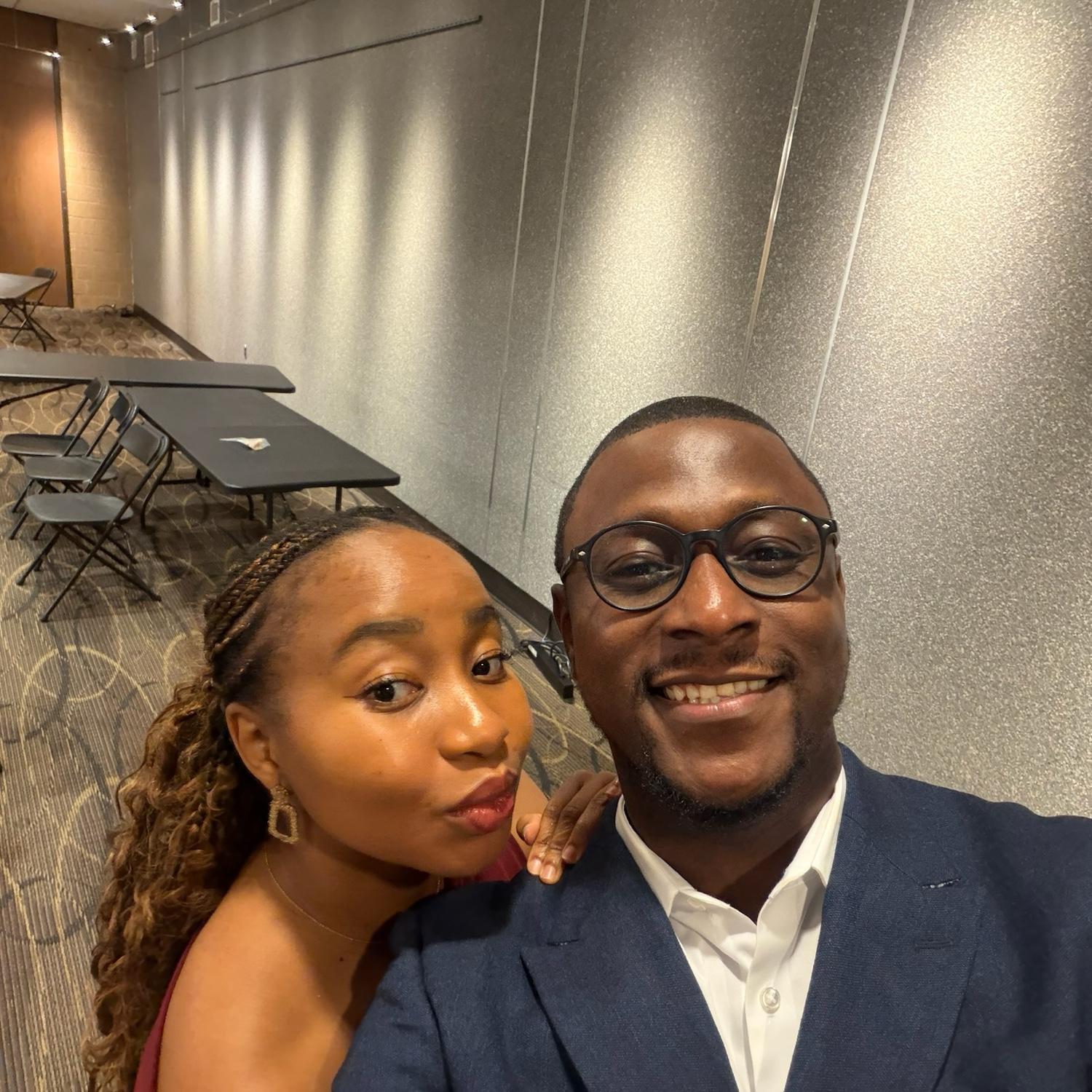 First official ceremony with Ebose's family.