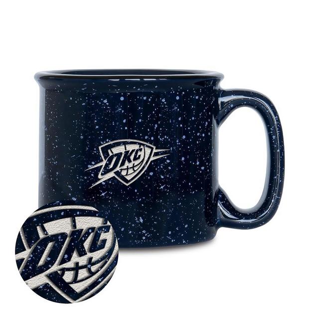 Rico Industries NBA Basketball 12oz Laser Engraved Campfire Mug