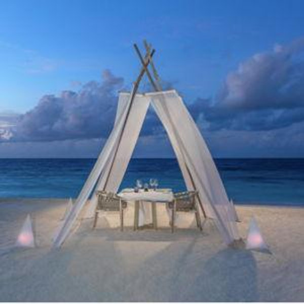 Private Beach Dinner in the Maldives