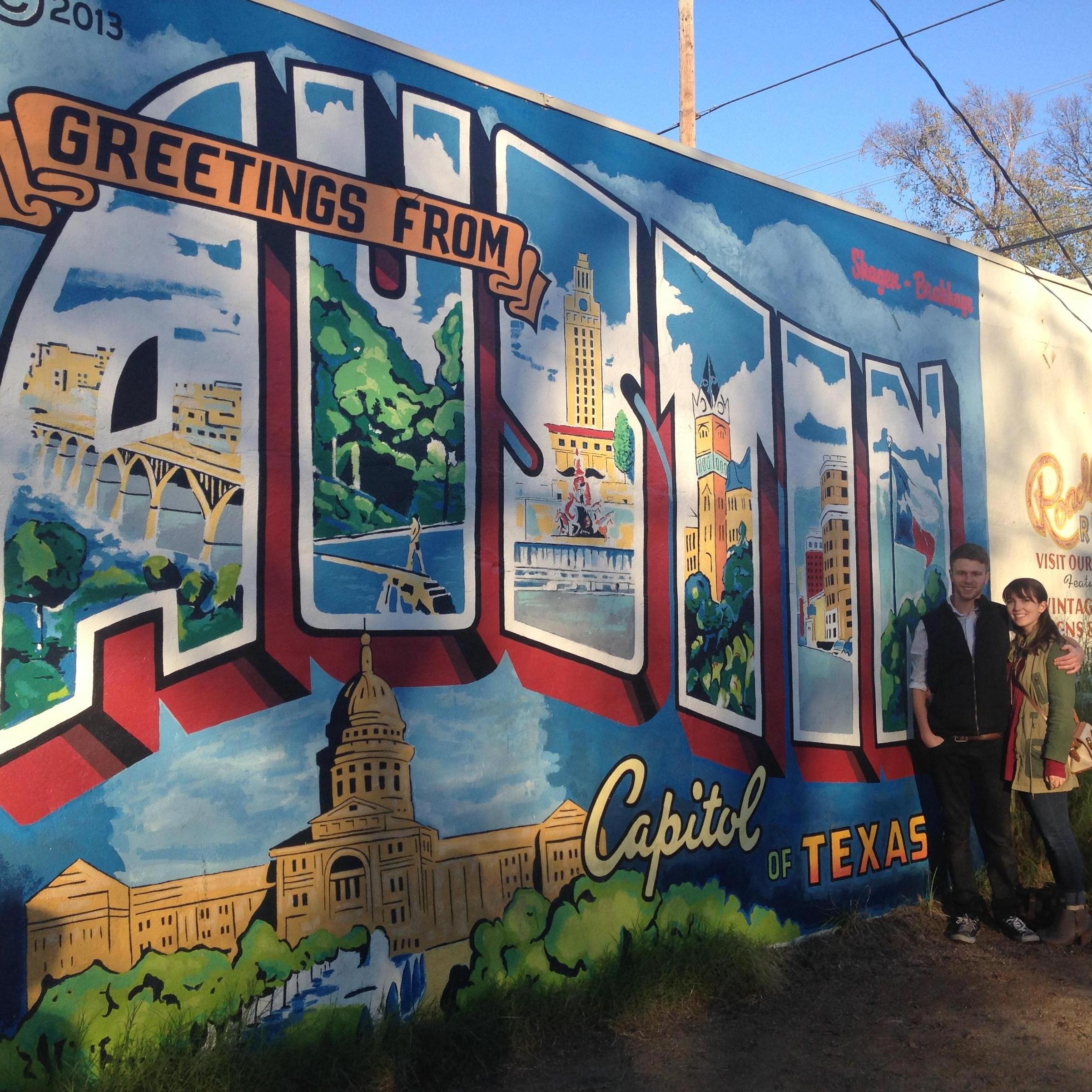 Our first and only Christmas living in Austin, TX 2015.