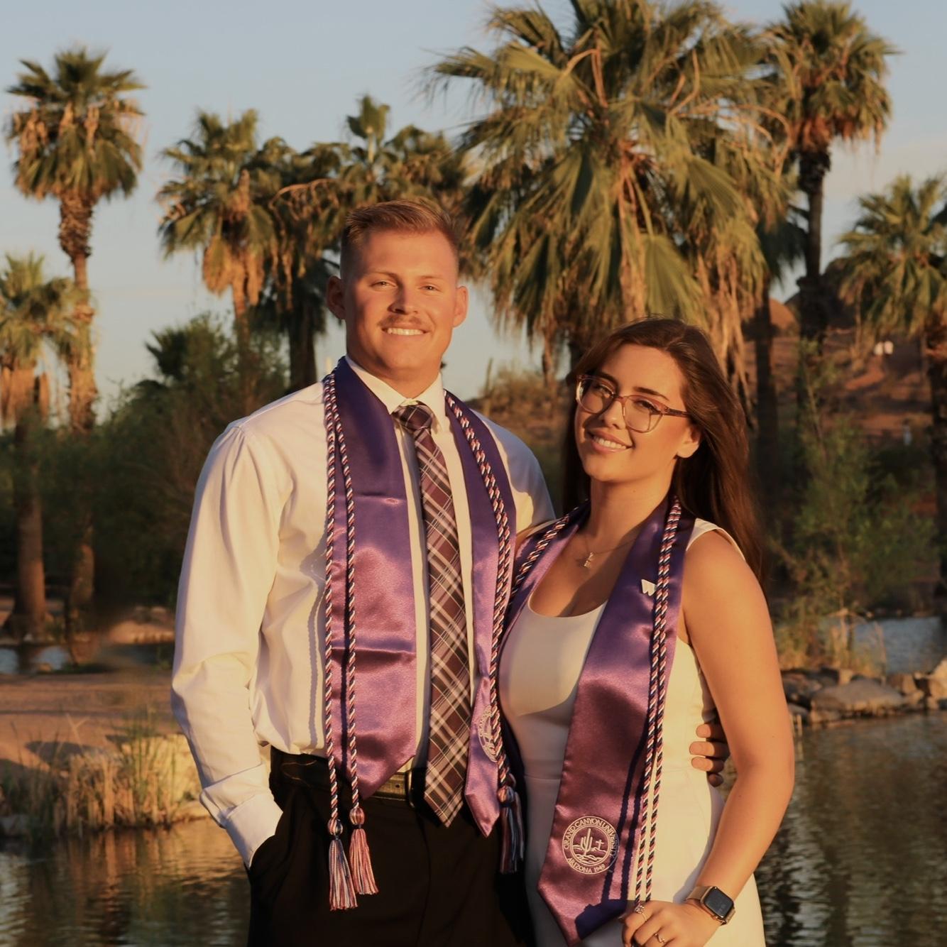We graduated college together in April of 2025!