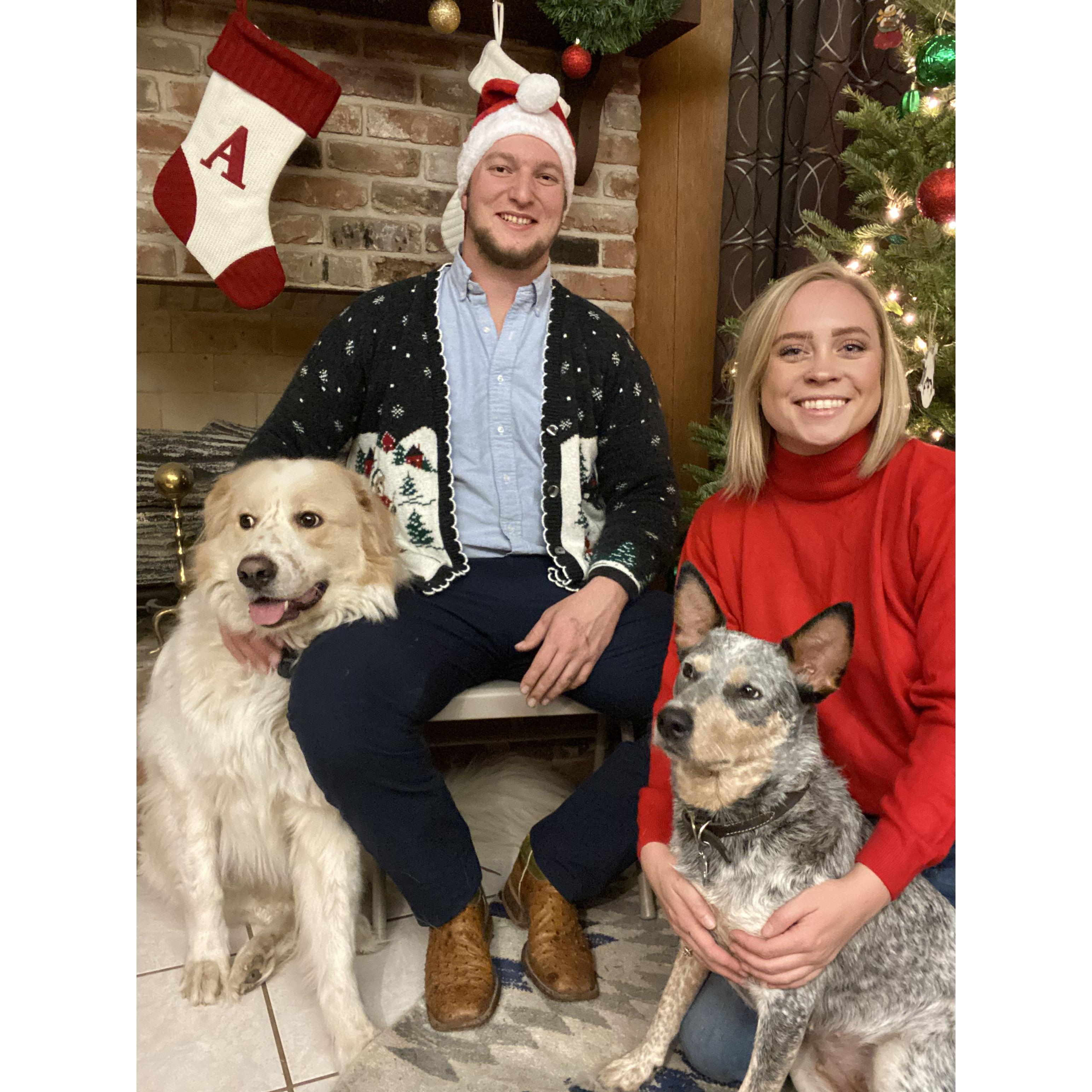 First Christmas Card Photos in 2020