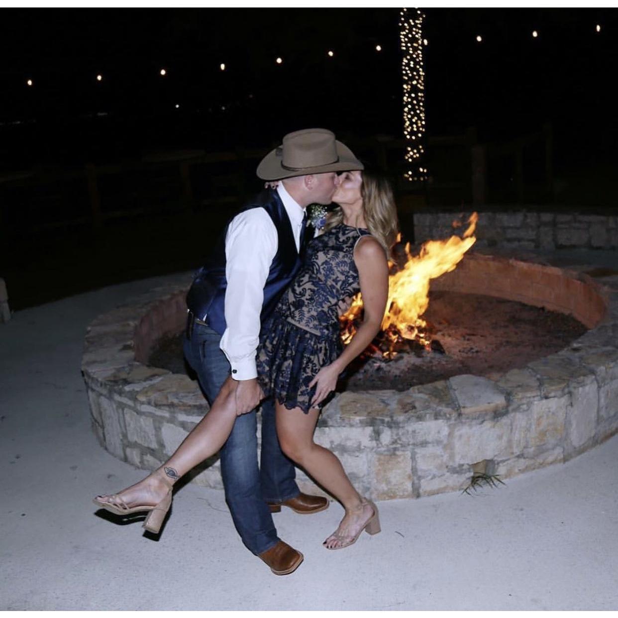 The "dip" is our thing. Celebrating Brit and Vanessa's wedding day.