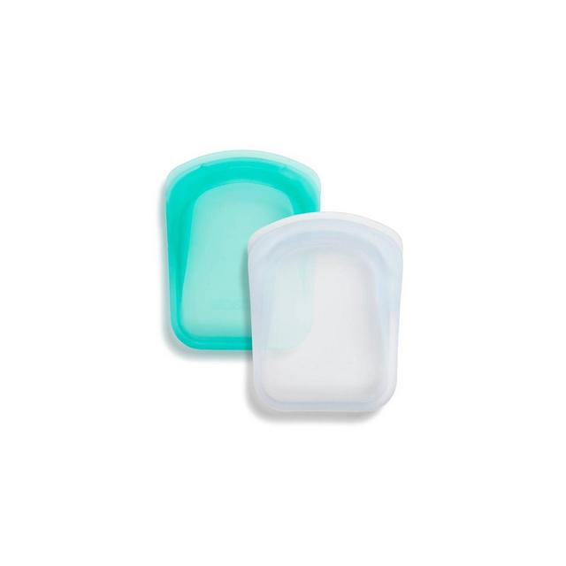 stasher Pocket Accessories Set - Clear & Blue - 2pc