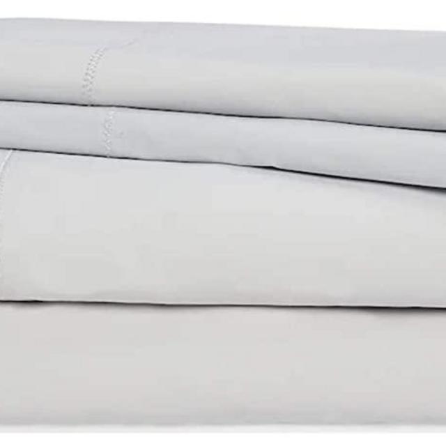 Chaps Home Townsend King Sheet Set in Soft Grey