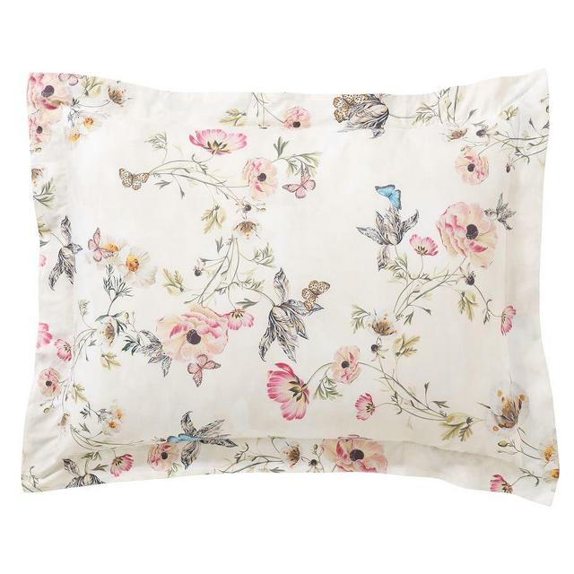 Monique Lhuillier Tuileries Organic Percale Sham, Standard