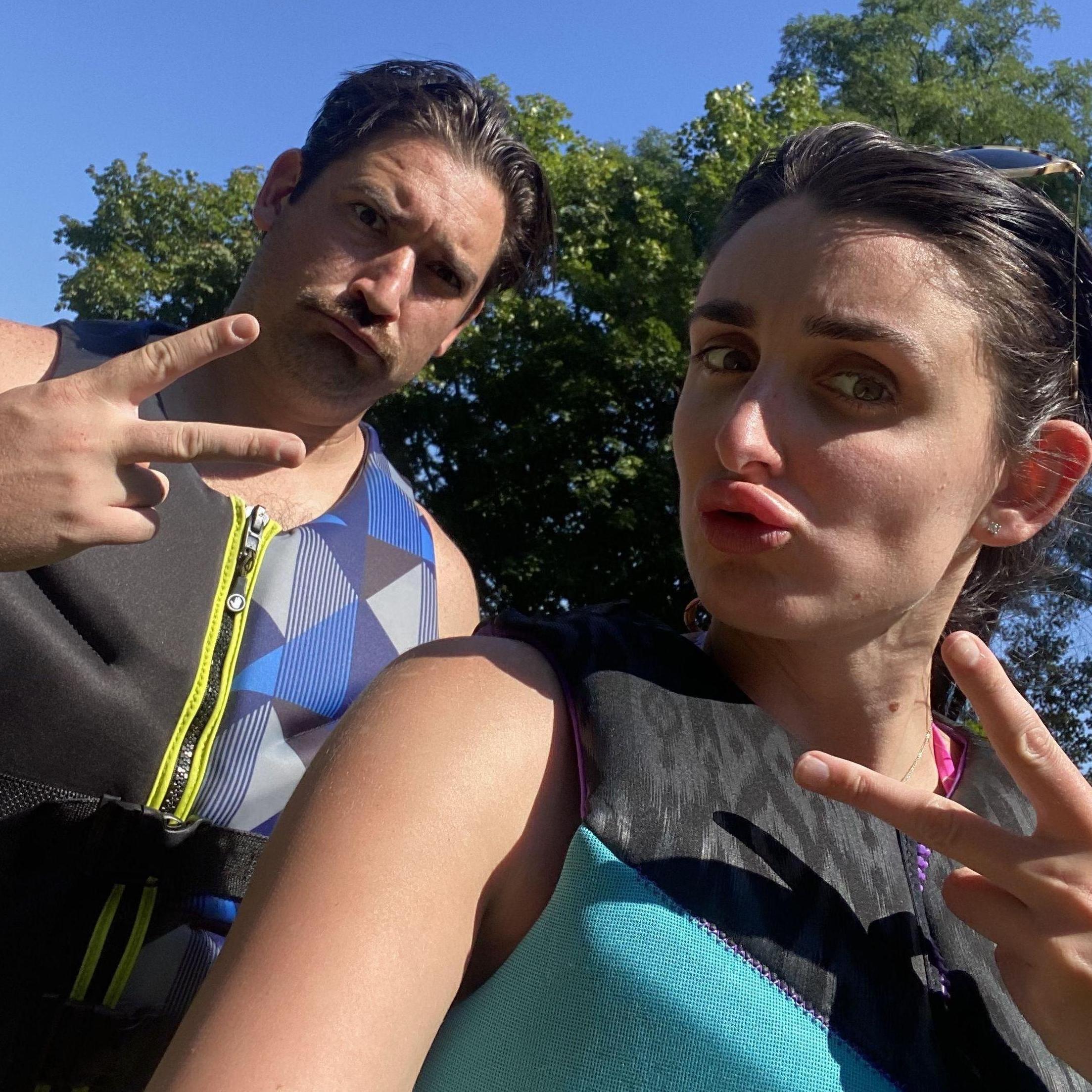 Ain't got no money, spent it on a jet ski.  Living it large cause everybody loves me