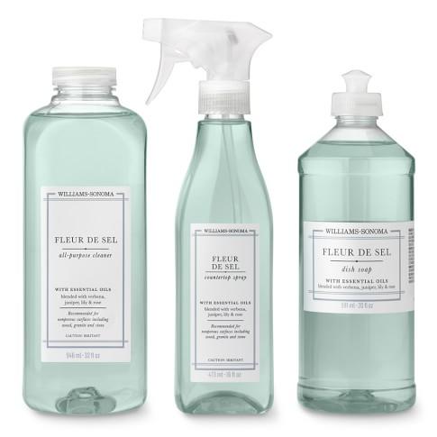 William and Sonoma  Fleur De Sel Cleaning Set