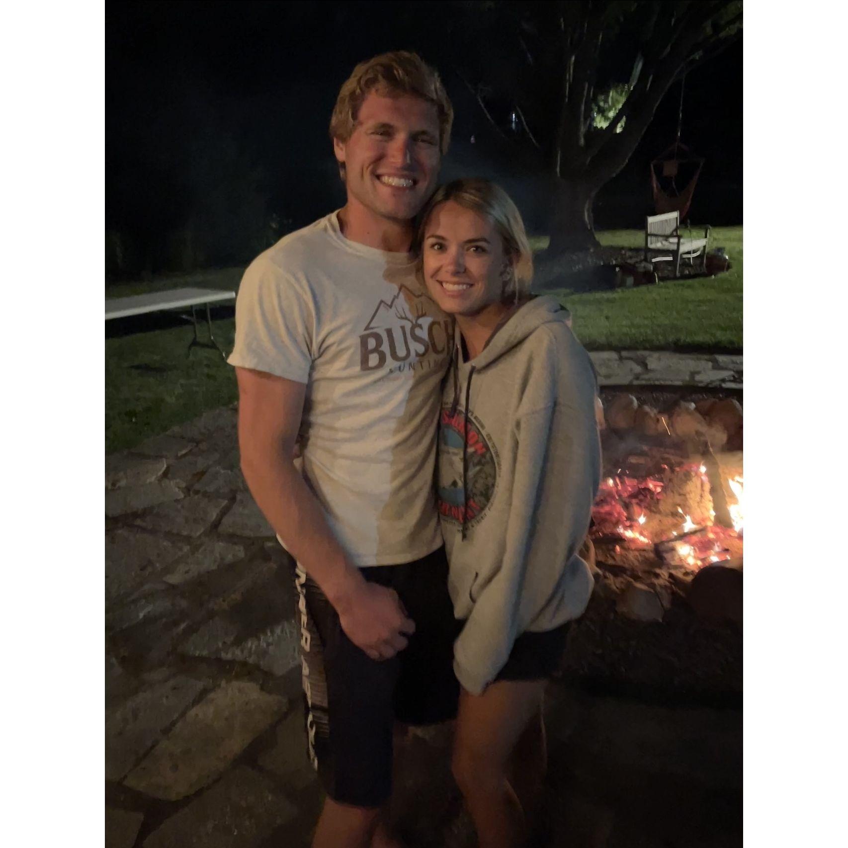 8/19/23: 4th annual Hlava volleyball party! 4th annual picture of us