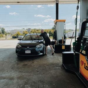 Gas for a round trip between Saint Louis and Birmingham!