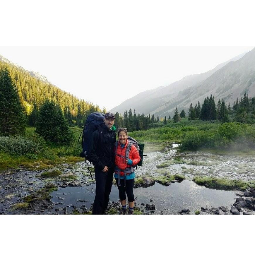 Backpacking to Conundrum Hot Springs, CO in Summer 2017.