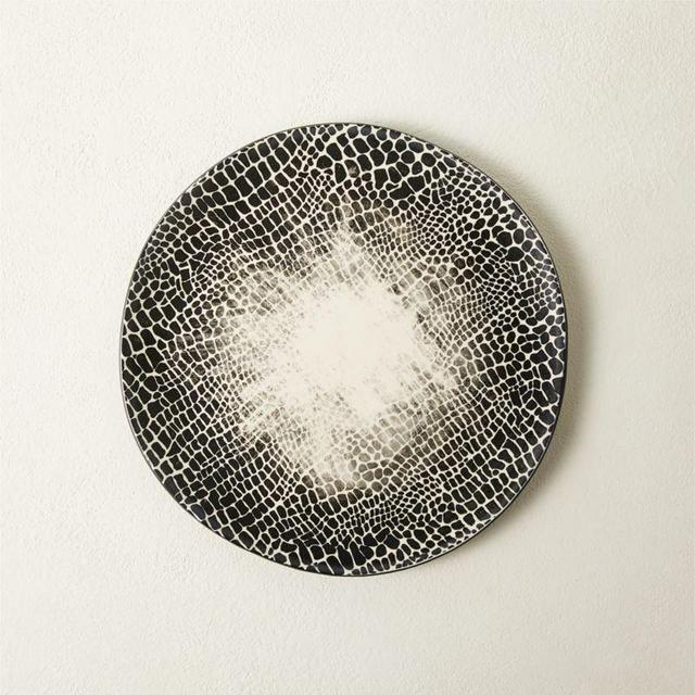 Draco Black Appetizer Plate