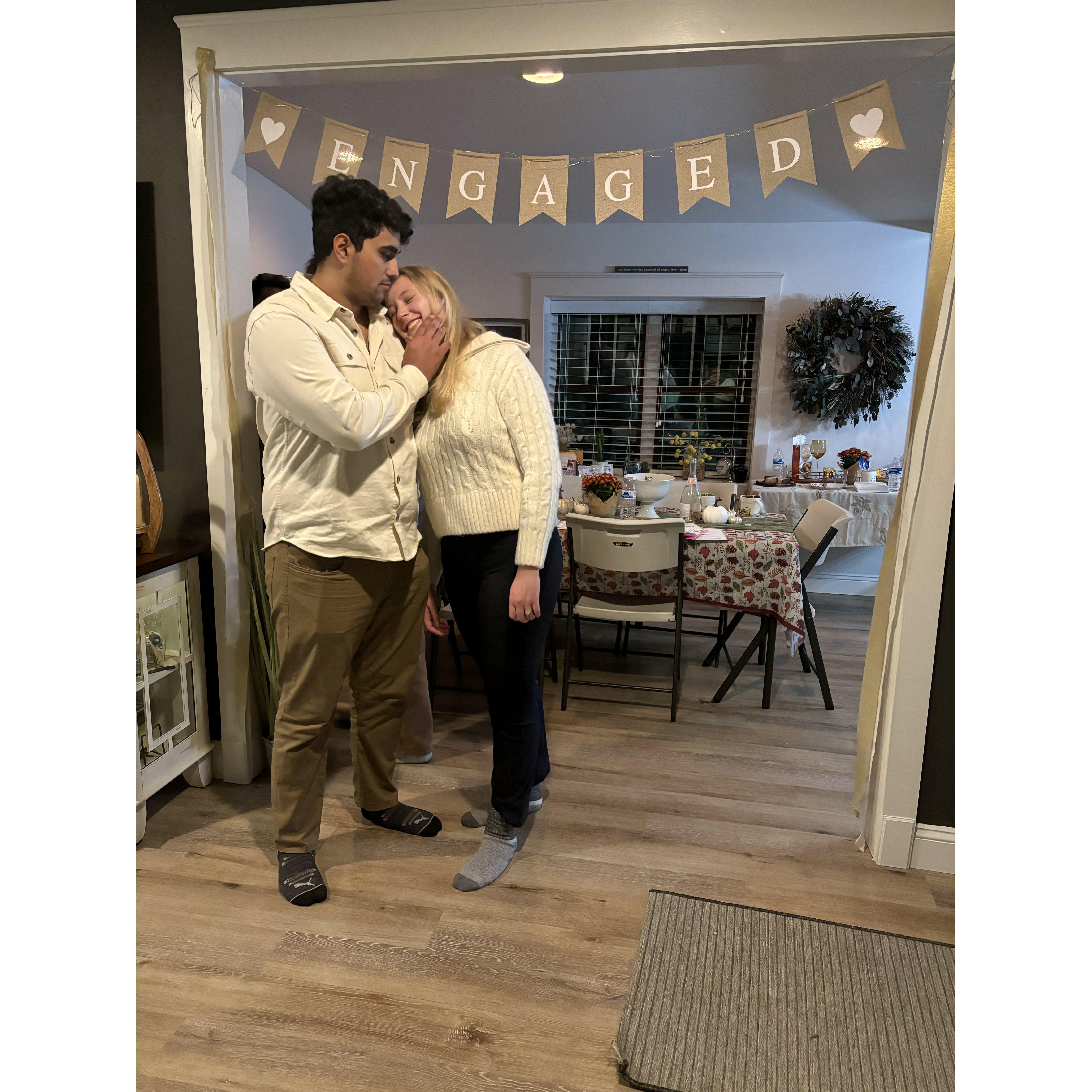 Our Engagement Party!