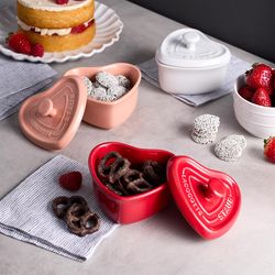Staub, Ceramic 3-Piece Assorted Mini Heart Cocotte Set | Zola