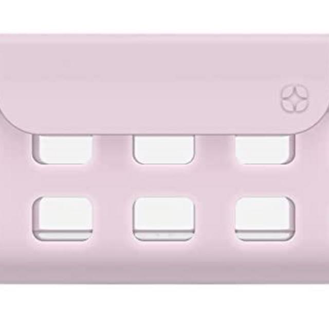 Ello DuraGlass Glass Food Storage Containers - Meal Prep Container with Silicone Sleeve and Airtight Lid, 3.4 cup, Cashmere Pink