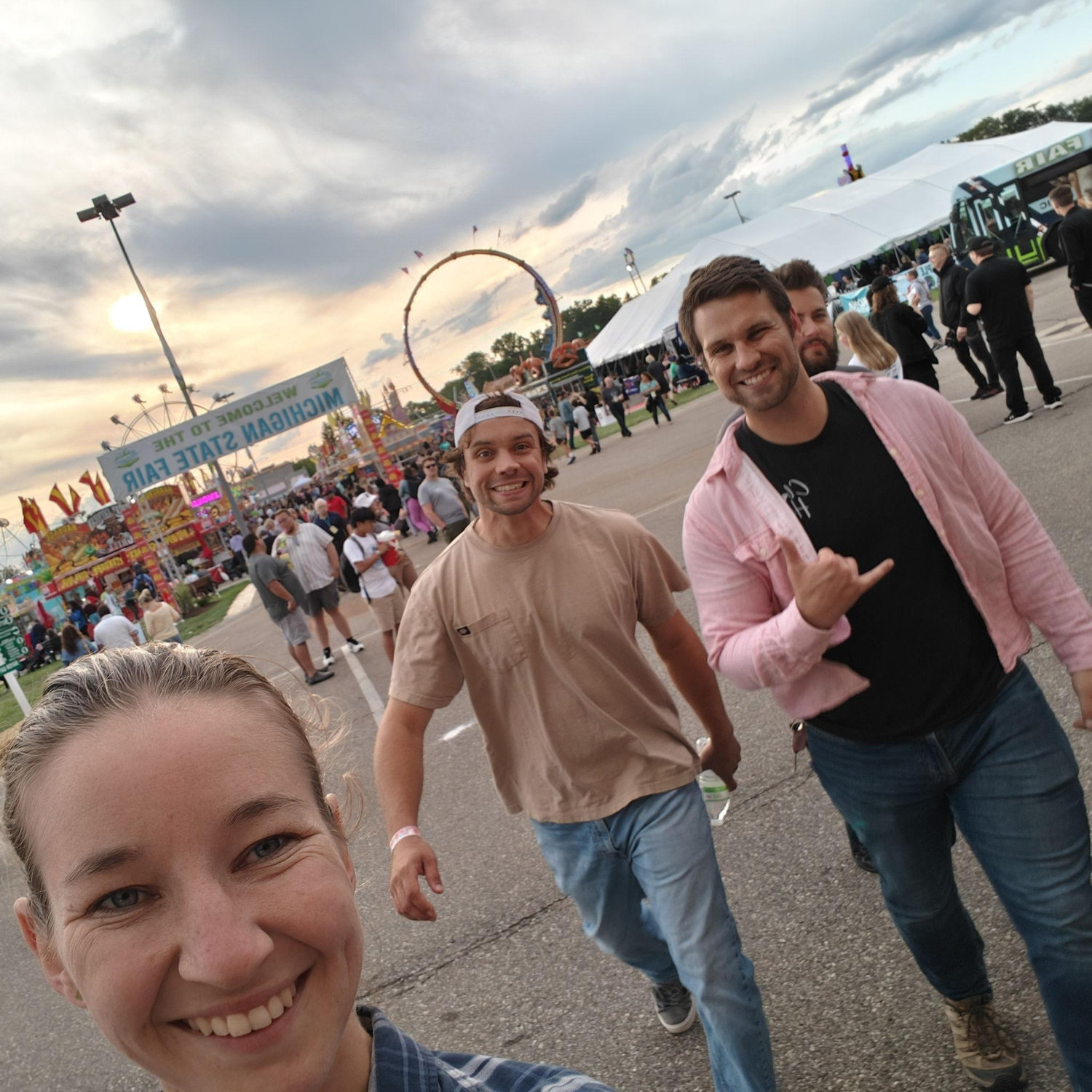 Hitting the County fair with good friends and family