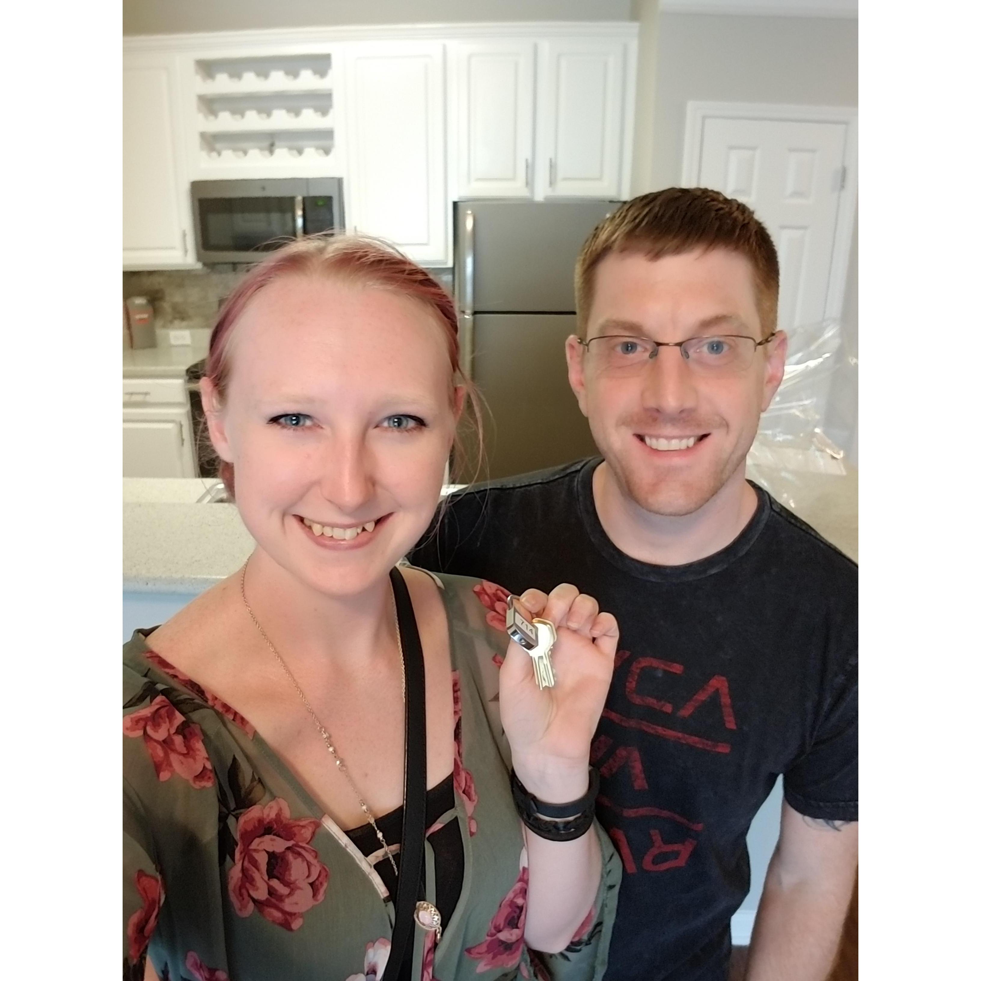 Our first apartment!