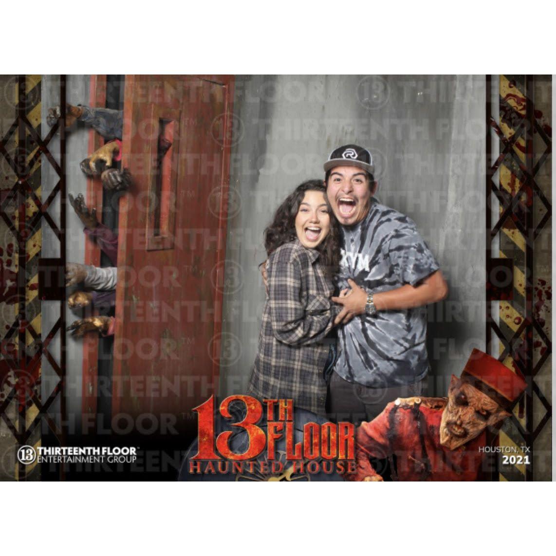 Our first haunted house!