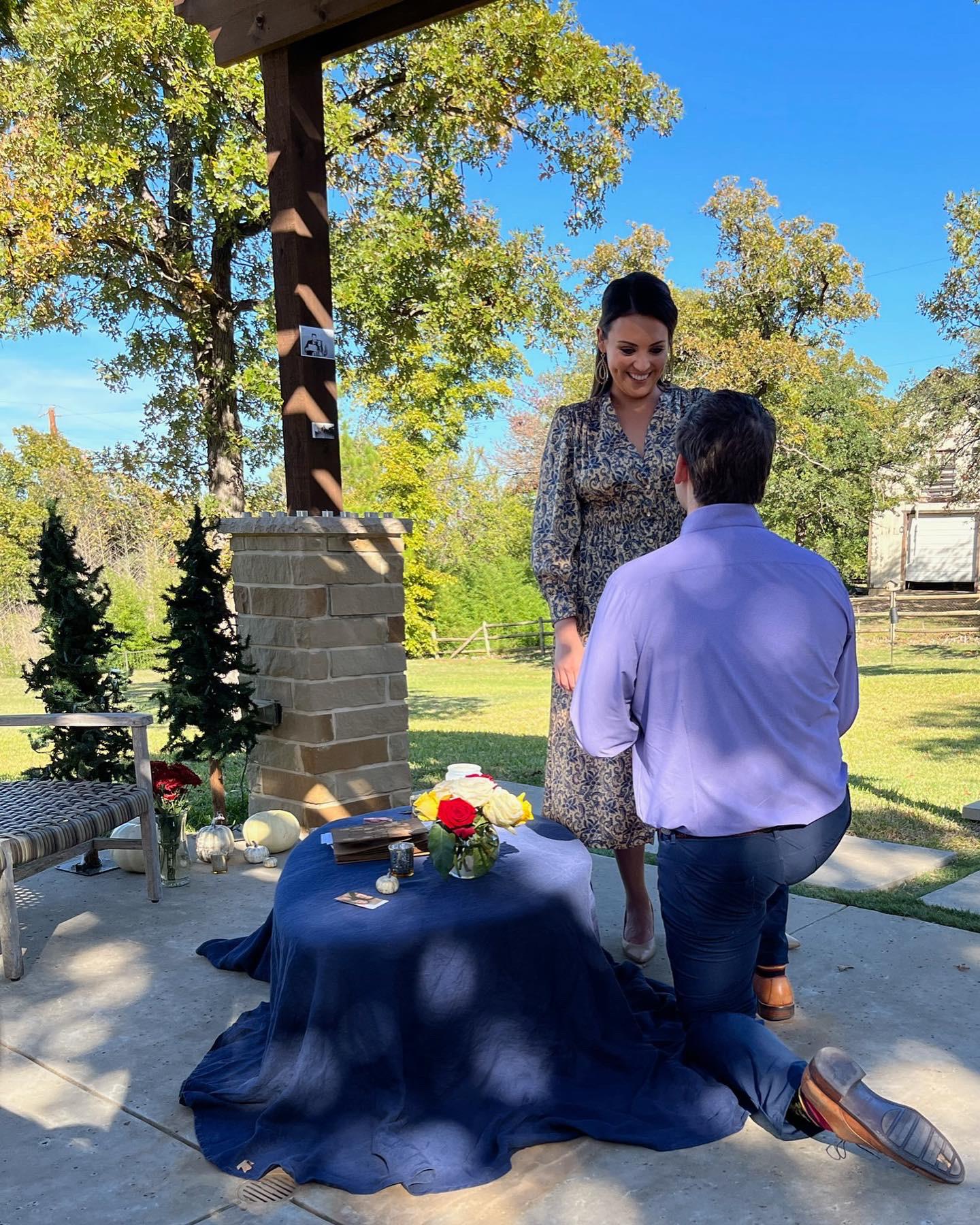 She said "YES!!!"