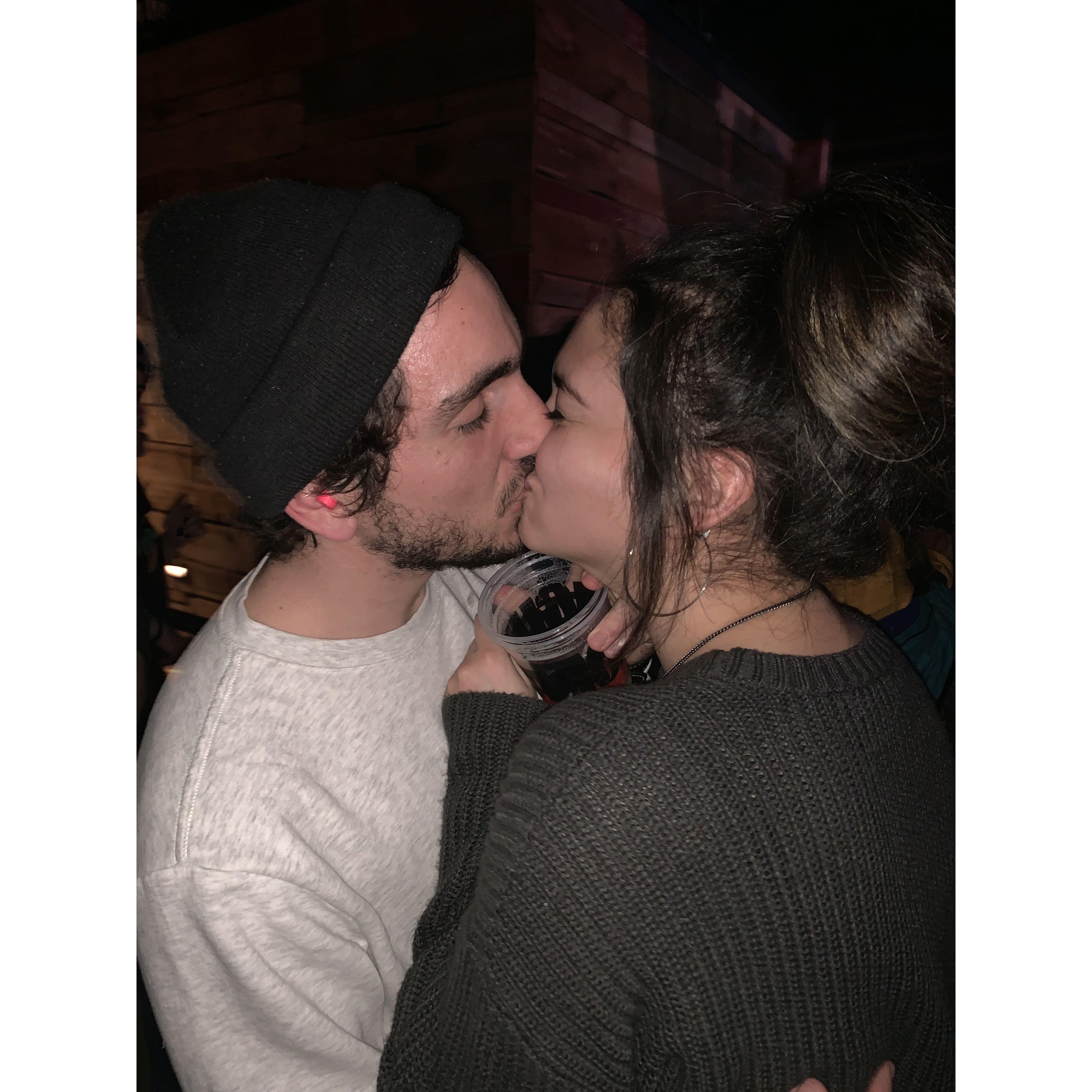 a stranger captured our photo at a concert