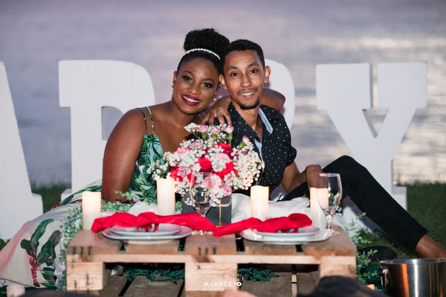 The Wedding Website of Chantal Fields and Zanye Deukett