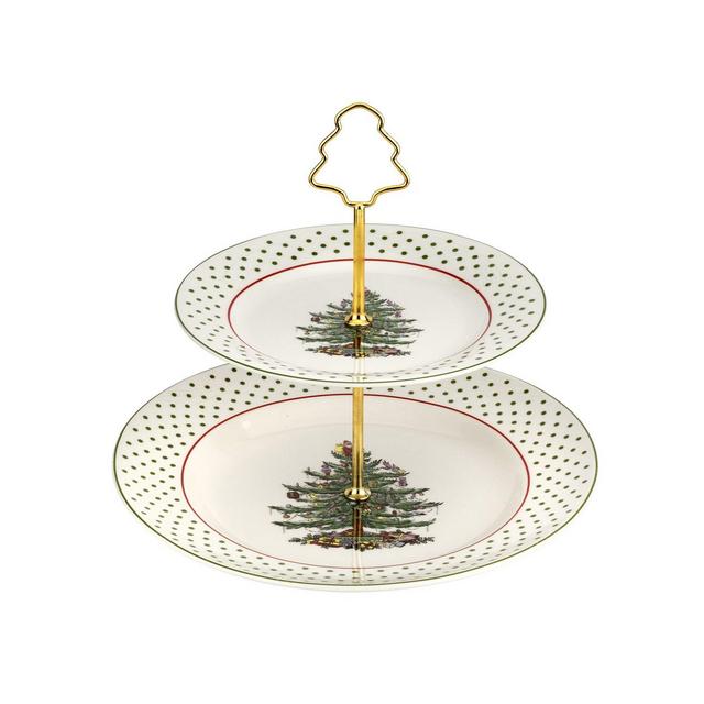 Spode Polka Dot Tiered Server