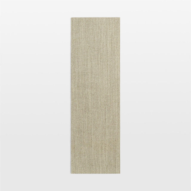 Sisal Linen Beige Runner Rug 2'10"x9'