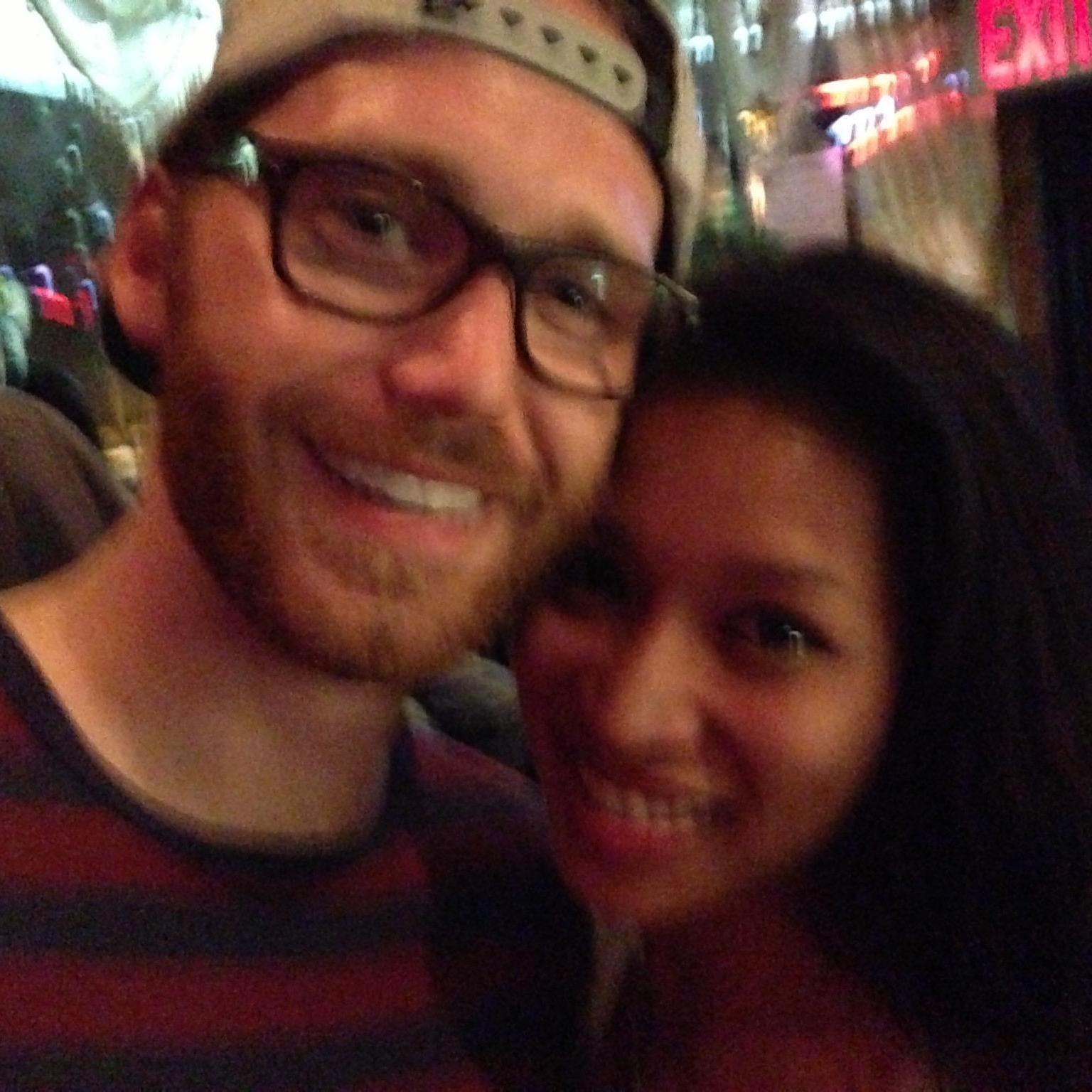 A blurry one but it was our first!