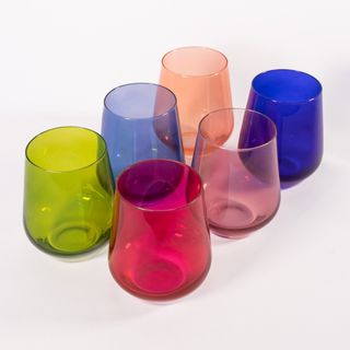 Estelle Stemless Wine Glass, Set of 6